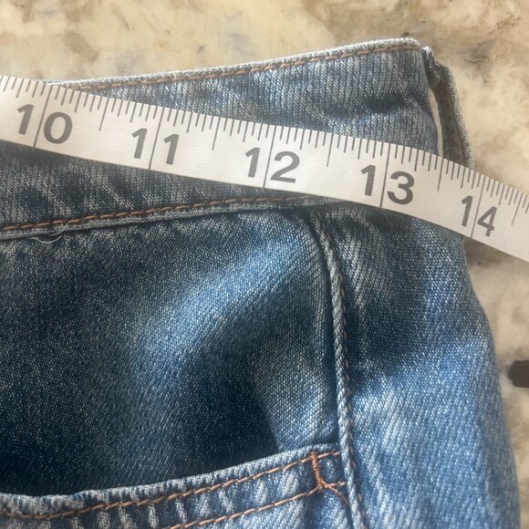 Altered State Ruffle hem Denim Mini Skort | Size Small | Flirty Cute - Picture 7 of 8